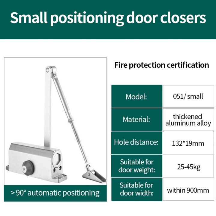 round-type-adjustable-automatic-spring-hydraulic-door-closer-closing-latching-security-system