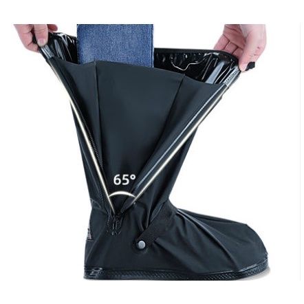 shoe-cover-waterproof-non-slip-rainy-day-high-tube-shoe-cover-mens-rainproof-booties-rain-boots-thickening-wear-resista