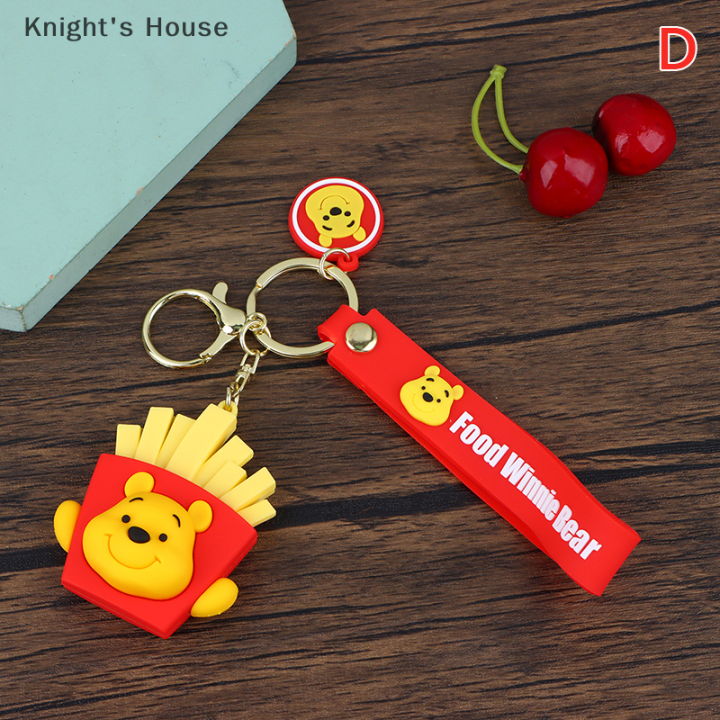 knights-house-กระเป๋าพวงกุญแจแฟนซีรูปการ์ตูนอนิเมะวินนี่เปนหมีพูห์สุดสร้างสรรค์กระเป๋าห้อยกุญแจรถกระเป๋าพวงกุญแจสำหรับเป็นของขวัญสำหรับเด็กผู้หญิง