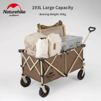 Naturehike NH20PJ005 รถเข็น แคมป์ปิ้งTC02 four-way folding trolley