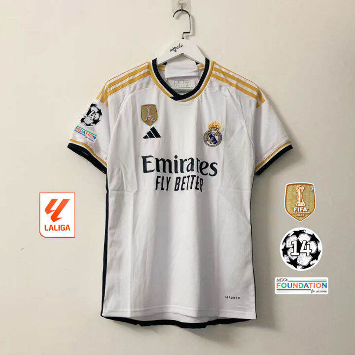 Real Madrid Home Away Third 3rd Kit 23/2024 Football Jersey Murah ...