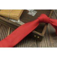 hot  6CM Tie Mens Korean Narrow Solid Tie