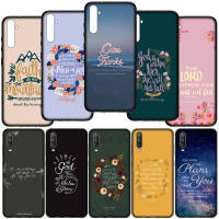 อ่อนนุ่ม ปก เคสโทรศัพท์ หรับ Realme C2 C3 C11 C12 C15 C21 C25 5 5i 5S 6i 6 8 Pro 6Pro C25S C21Y C25Y C33 Real me 5Pro C Y C35 C55 ซิลิโคน R185 GB8 bible verse christmas Jesus Aesthetic Refuge Phone Casing