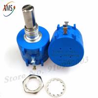 1pcs 3590S 1K 2K 5K 10K 20K 50K 100K ohm Precision Potentiometer Adjustable Resistor 3590 102 103 502 103 203 503 104