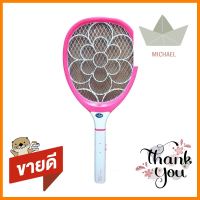 ไม้ช็อตยุงหน้าดอกไม้ 9 นิ้ว YAGE TECSTARELECTRIC MOSQUITO SWATTER YAGE TECSTAR 9-INCH **คุณภาพดี**