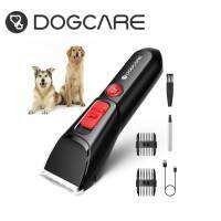 DOG CARE Dog Grooming Clippers Kit-2โหมดเสียงรบกวนต่ำ,ใบมีดเซรามิคที่ถอดออกได้,กรรไกรตัดขนสุนัขแบบชาร์จไฟได้ไร้สายแบบมืออาชีพสำหรับกรูมมิ่ง,ที่กันขนสำหรับสุนัขขนาดใหญ่ขนาดเล็ก,แมว,สัตว์เลี้ยง