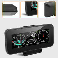 【สินค้าพร้อมส่ง】 M60 Mobil HUD Kompas Inclinlinometer เครื่องวัดความเร็ว GPS ลาดดิจิตอลสำหรับ Toyota, Daihatsu, Mitsubishi, Suzuki, Honda, Wuling, Isuzu, Mazda, DFSK, Nissan Hyundai, Kia,Kia,Kia, BMW, Mercedes, MG,Dll