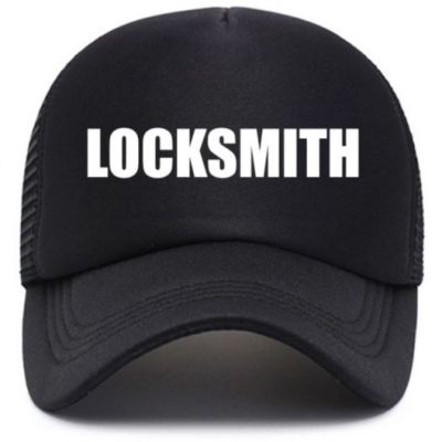 HIGH QUALITY LOCKSMITH Mesh Cap Net Cap Trucker Hat Baseball Cap