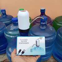 เครื่องกดน้ำอัตโนมัติ เครื่องปั้มน้ำขึ้นมาจากถังAutomatic Water Dispenser Pump-Manual เครื่องดูดน้ำ ที่ปั๊มน้ำดื่ม ชาร์จUSBได้(PO9)