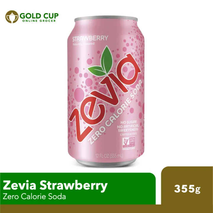 Zevia Strawberry Soda 355ml Lazada PH