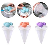 Floating Lint Filter Mesh Bag Floating Washing Machine Filter Net Flower Shaped Reusable Pet Hair Catcher Remover Laundry Tools