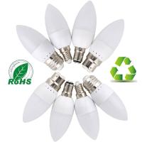 【☸2023 New☸】 aojia6891 โคมไฟเทียน Led 6W 8W E14 E27หลอดไฟ Led Smd 2835 Ac220-240v สีขาวอบอุ่น/ขาวสำหรับสปอตไลท์ไฟ Led โคมระย้าสำหรับ Led ในบ้าน