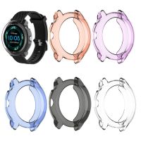 ™卍☈ TPU przezroczysty zegarek pokrywa dla Garmin Vivoactive3 muzyka pełna obudowa ochronna obudowa ekranu dla Garmin Vivoactive 3 muzyka