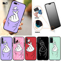 74GNN Love on the finger อ่อนนุ่ม High Quality ซิลิโคน TPU Phone เคสโทรศัพท์ ปก หรับ Huawei P10 P20 P30 Pro Lite Y5P Y6 Y6P Y7A Y8P Y9A Y8S Y9S Y7 Y9 Prime