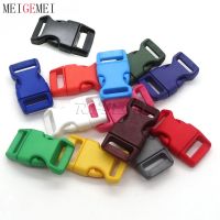 13pcs 5/8 quot;(16mm) Colorful Contoured Side Release Buckles Paracord Bracelets Project Pets Collar Belt Backpack Strap Accessories