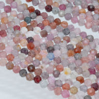 Natural Multiple Color Spinel Faceted Round Beads 5mm