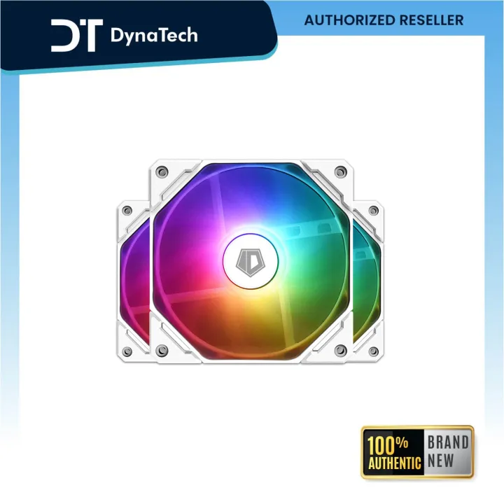 ID Cooling TF-12025 ARGB TRIO Snow ID-FAN-TF-12025-ARGB-TRIO SNOW ...