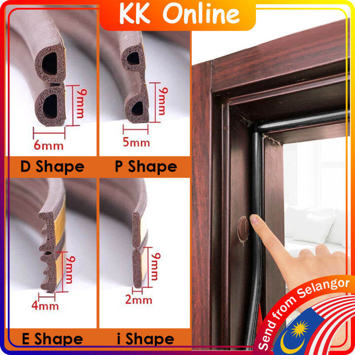 Door Window Seals Strip Door Gap Seal Weather Strip Gap Filler Penutup
