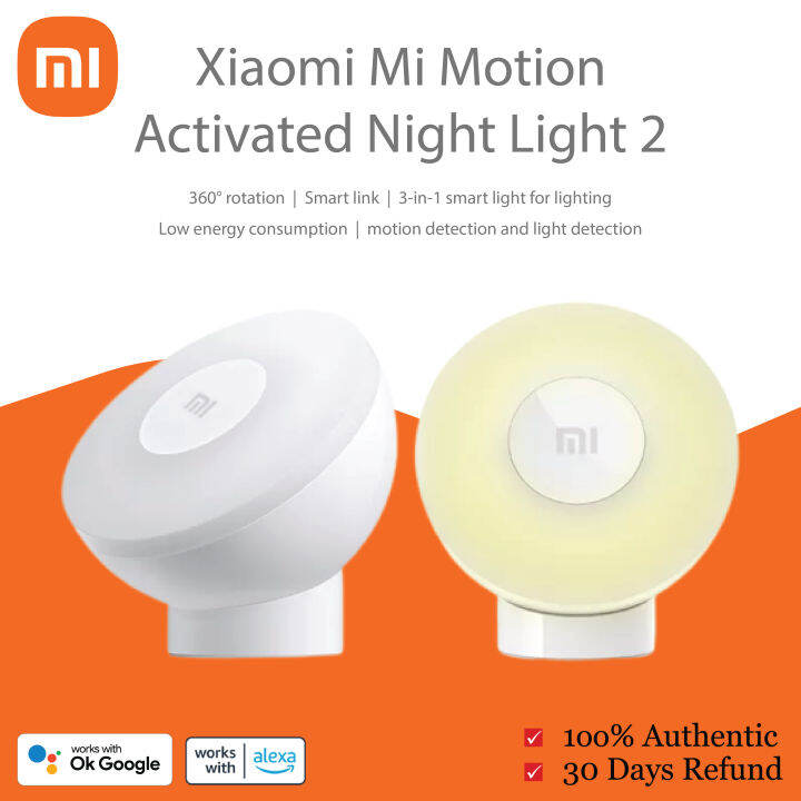 Xiaomi Sensor Light 2, MotionActivated Night Light For Bedroom Sleep