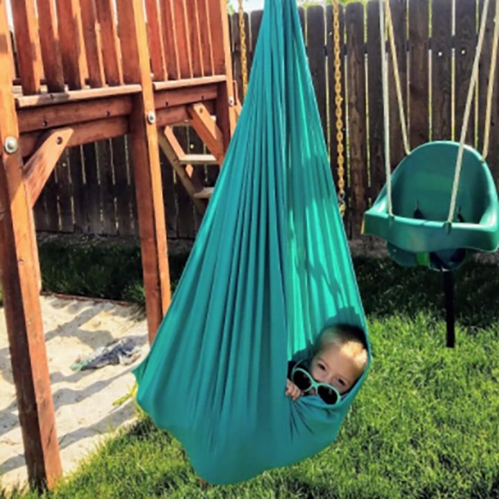 childrens-swing-seat-nylon-childrens-elastic-sensory-swing-indoor-outdoor-hammock-hanging-chair