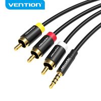 Vention Jack 3.5mm to 3RCA Cable 3.5mm Jack Male to 3 RCA Male AUX Audio Splitter for Speaker TV Box Stereo Aux Cable 2.5 to RCA