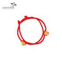 SDRYHTDH การเกิด แฟชั่น เชือก สีแดง โชค เสน่ห์ เชือกแดง Rracelet โชคดี เครื่องประดับ