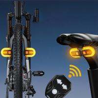 New Smart Bike Light Set USB Rechargeable Bicycle Turn Lamp Cycling Lantern MTB Accessories LED Tail Light