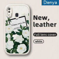 Dienya เคส A20s ปลอกสำหรับ Samsung ซิลิโคนนิ่มลายดอกไม้สดดีไซน์ใหม่เคสใส่โทรศัพท์หนัง M10s A20พร้อมเคสป้องกันกล้องสำหรับเลนส์คลุมทั้งหมด