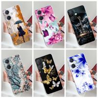 เคสใสสำหรับฝา Vivo Y27เคสโทรศัพท์ฟันดา TPU ซิลิโคนนิ่มสำหรับ VIVO Y27 Y 27 VIVOY27 4กรัมเคสโทรศัพท์มือถือลายการ์ตูนดอกไม้สำหรับเด็กหญิงเด็กชายผู้ชายผู้หญิง