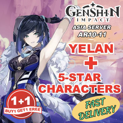 【BUY&nbsp;ONE&nbsp;TAKE&nbsp;ONE】Genshin impact ID【Fast delivery】Yelan+other characters combination low AR