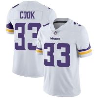 รักบี้ผ้าใบงานเขียน Nfl Minnesota Vikings Minnesotavikings #33 Dalvincook Jersey