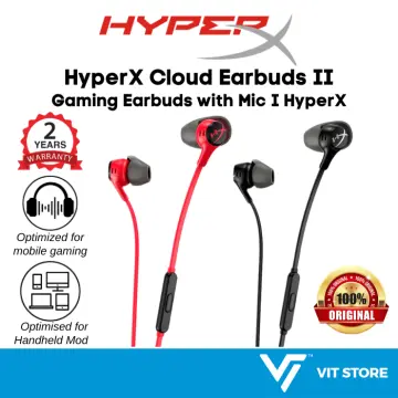 HyperX Cloud Earbuds II RED
