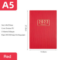 2021 New A5 2022 Planner English version Agenda Notebook Goals Habit Schedules Stationery Office School Supplies dropshipping