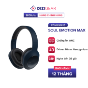 Tai Nghe Headphone Bluetooth SOUL Emotion Max, Chống Ồn ANC, BT 5.0