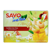Trà Vải Hòa Tan SAVO Lychee Icetea - Hộp 16 gói x 15g
