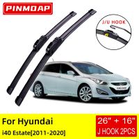 For Hyundai i40 Estate 2011 2012 2013 2014 2015 2016 2017 2018 2019 2020 Front Wiper Blades Brushes Cutter Accessories U J Hook