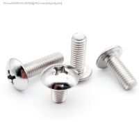 ∏ 10/50X M2 M2.5 M3 M4 M5 M6 M8 304 A2-70 stainless steel JISB1111T Phillips Truss Head Large Flat Round Cross Screw Bolt L 3-80mm