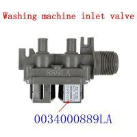 【cw】 Haier washing machine inlet valve double head solenoid valve 0034000889LA parts FCS 22 B19 ！