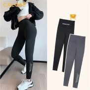CALOFE Quần Legging Da Cá Mập Cho Nữ Quần Thường Ngày Thoáng Khí Xuân Thu