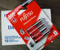 Fujitsu Alkaline AAA LR03 ถ่านอัลคาไลน์ Universal Power Battery AAA 1.5V ฟูจิตสึ -แท้ ประกันศูนย์ไทย