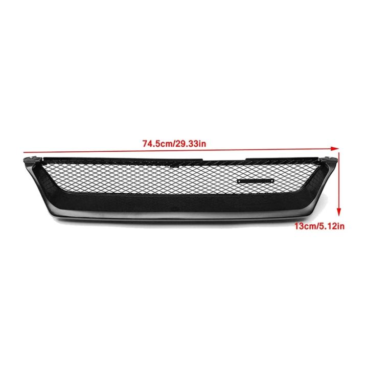 รถกันชนหน้าตาข่ายย่าง-grille-gloss-black-racing-grills-สำหรับ-toyota-corolla-ae101-1993-1994-1995-1996-1997