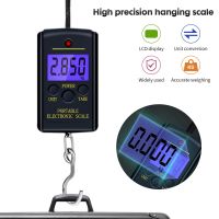 40kg/ 10g Pocket Electronic Digital Scale Balance Steelyard Hook Luggage Hanging Pocket Scale