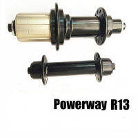 Ultralight POWERWAY R13 Carbon Bike Racer จักรยานเซรามิคแบริ่งอลูมิเนียม Hub สำหรับ SHIMAN0หรือ Campy Gift