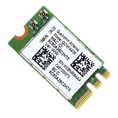 6X Wireless Adapter Card for Qualcomm Atheros QCA9377 QCNFA435 802.11AC 2.4G/5G NGFF WIFI CARD Bluetooth 4.1