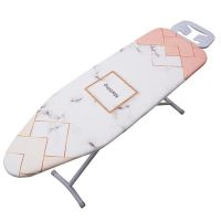 1pc 140x50CM Ironing Board Cover Marble Cloth Printed Protective Non-slip Thick Colorful Ironing Board Covers Polyester Cotton