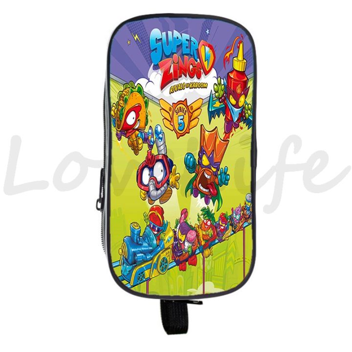 super-zings-pencil-case-kids-cartoon-game-pencil-box-large-capacity-stationery-sotrage-bags-children-pen-bag-girls-cosmetic-case