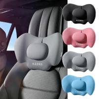 Car Headrest Pillow Auto Breathable Memory Foam Neck Pillow Travel Rest Seat Head Support Neck Protector Automobile Accessories