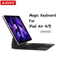 Magic Keyboard For iPad Air 4 5 10.9" 2022 2020 Air4 Air5 Case Keyboard Arabic Spanish Portuguese Hebrew Russian French Korean