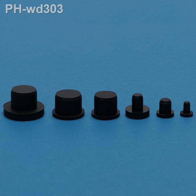 rubber-plug-silicone-inner-hole-stopper-eyelet-joint-waterproof-washer-protective-ring-threaded-plugs-cover-nut-cap-t-plug-round