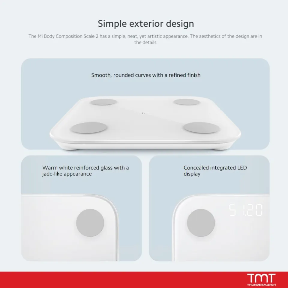 Buy the Xiaomi Smart Scale 2nd Generation Body Composition Scale